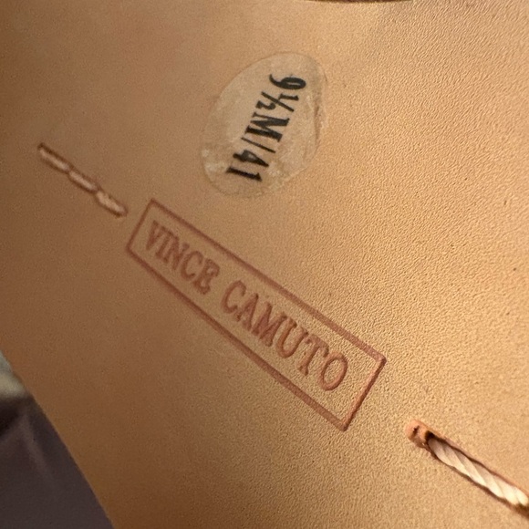 Vince Camuto Coranna knee-high heeled toffee suede boots - Picture 6 of 6